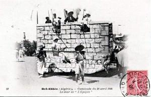Sidi-bel-abbes- Cavalcade depart Legion au Tonkin -11